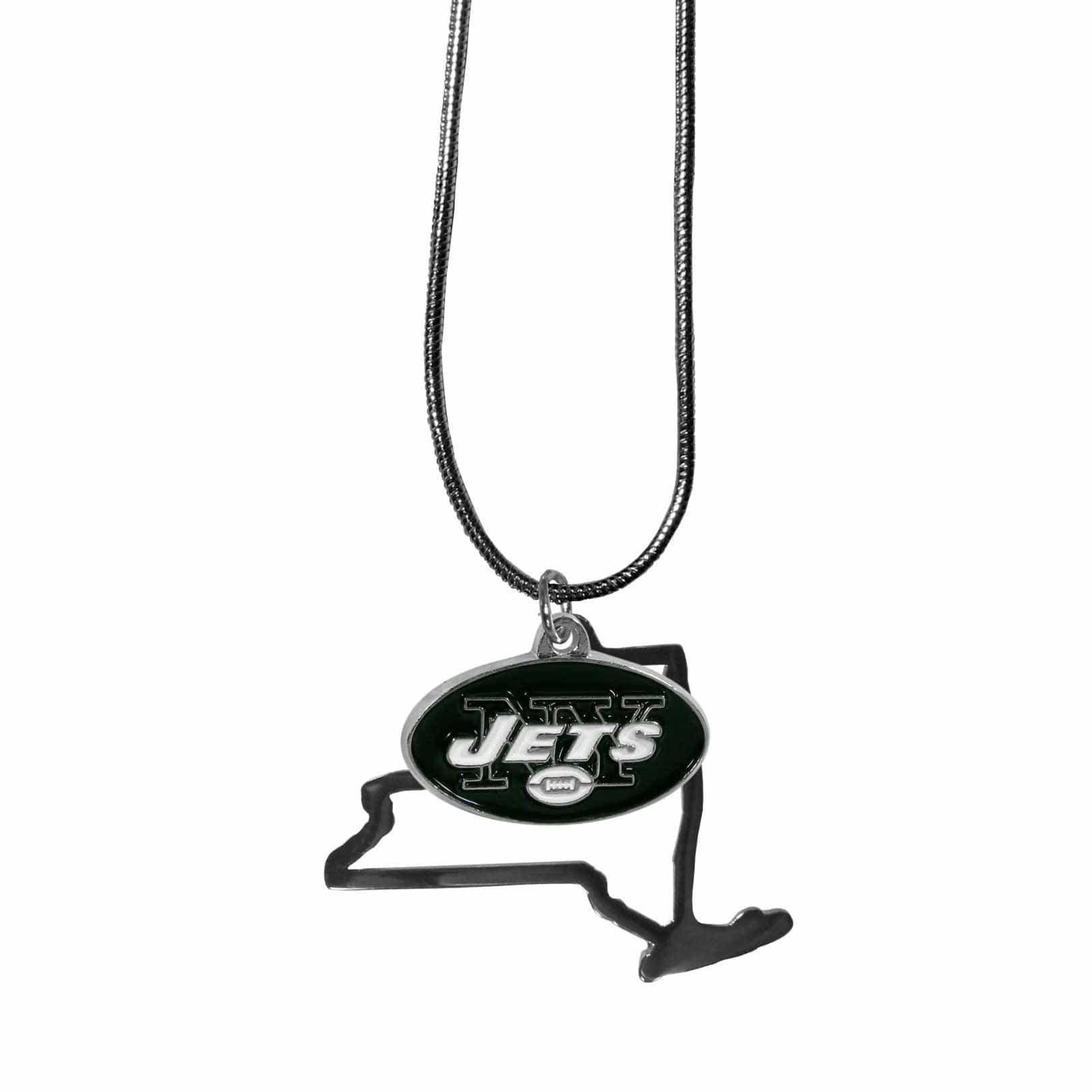 New York Jets State Charm Necklace - Siskiyou Buckle