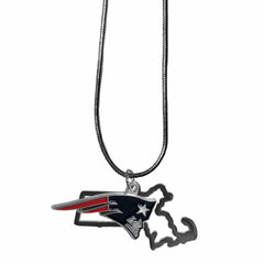 New England Patriots State Charm Necklace - Siskiyou Buckle