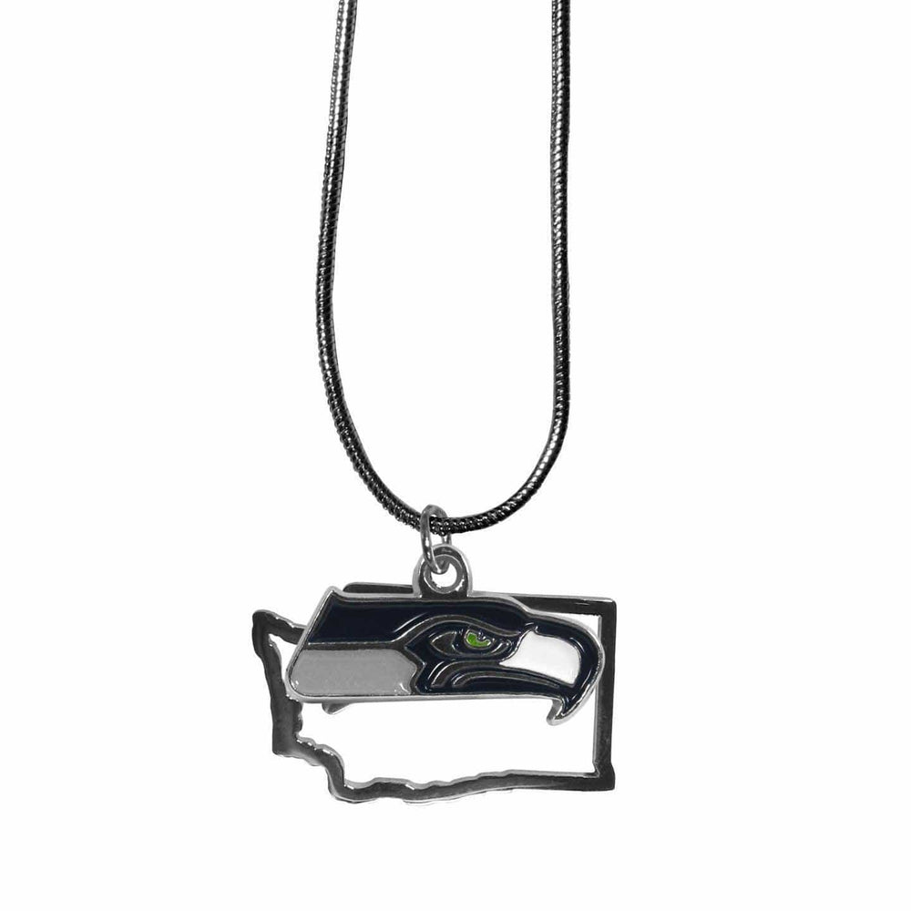 Seattle Seahawks State Charm Necklace - Siskiyou Buckle
