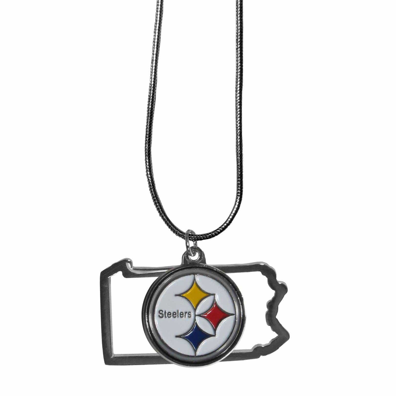 Pittsburgh Steelers State Charm Necklace - Siskiyou Buckle