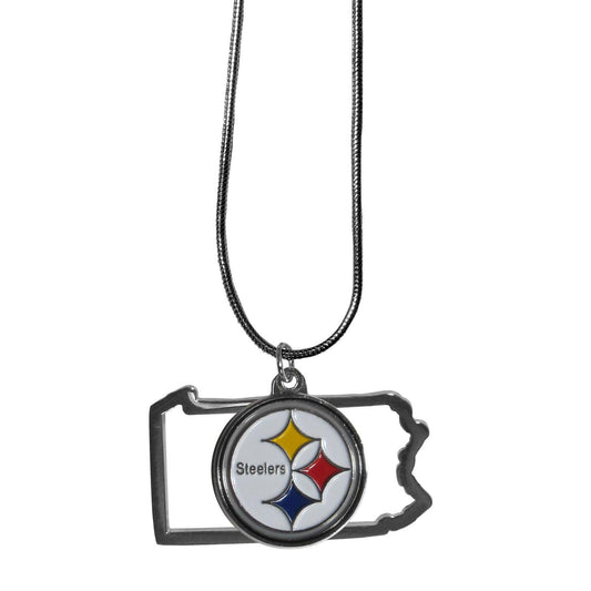 Pittsburgh Steelers State Charm Necklace - Flyclothing LLC