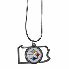 Pittsburgh Steelers State Charm Necklace - Flyclothing LLC