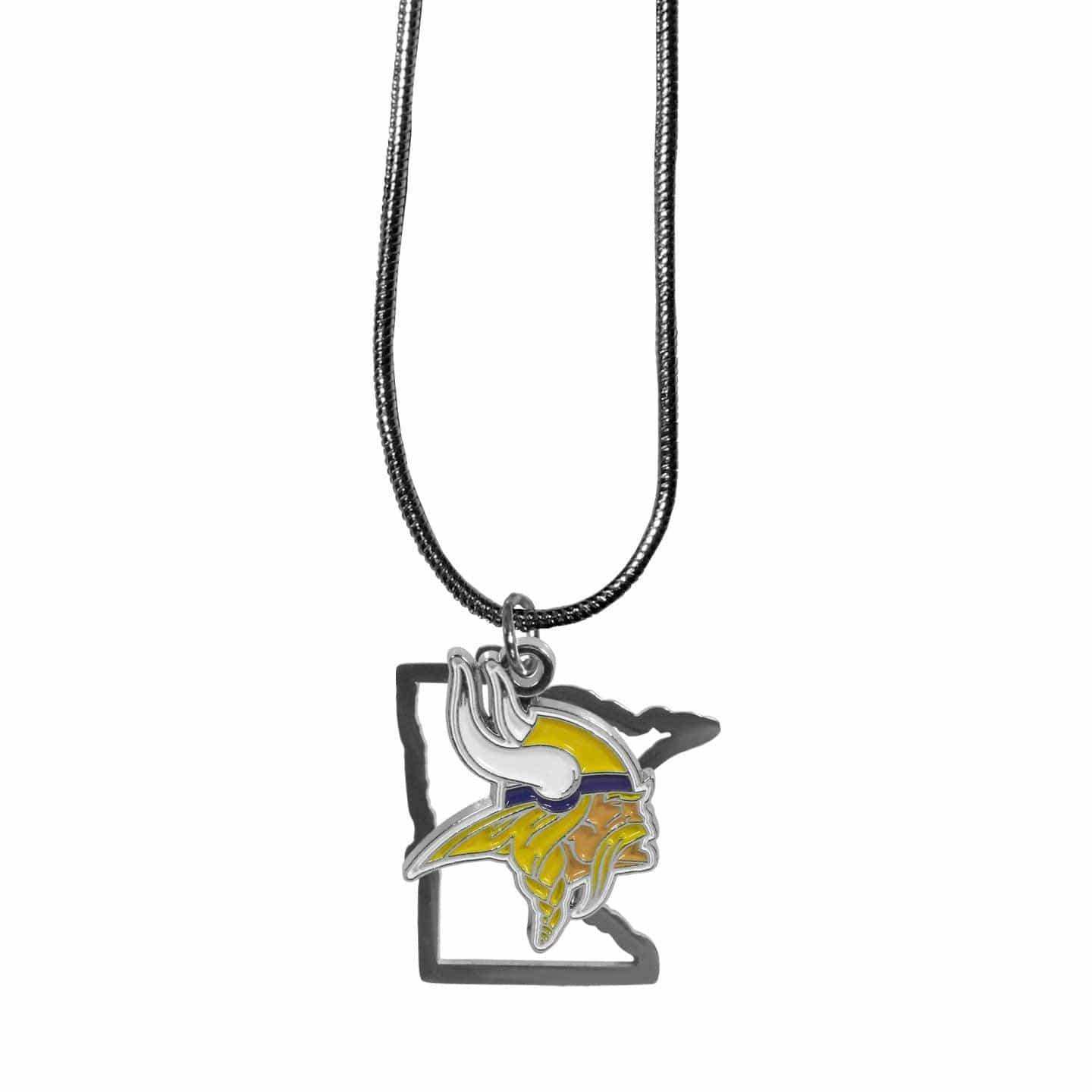 Minnesota Vikings State Charm Necklace - Siskiyou Buckle - Flyclothing LLC