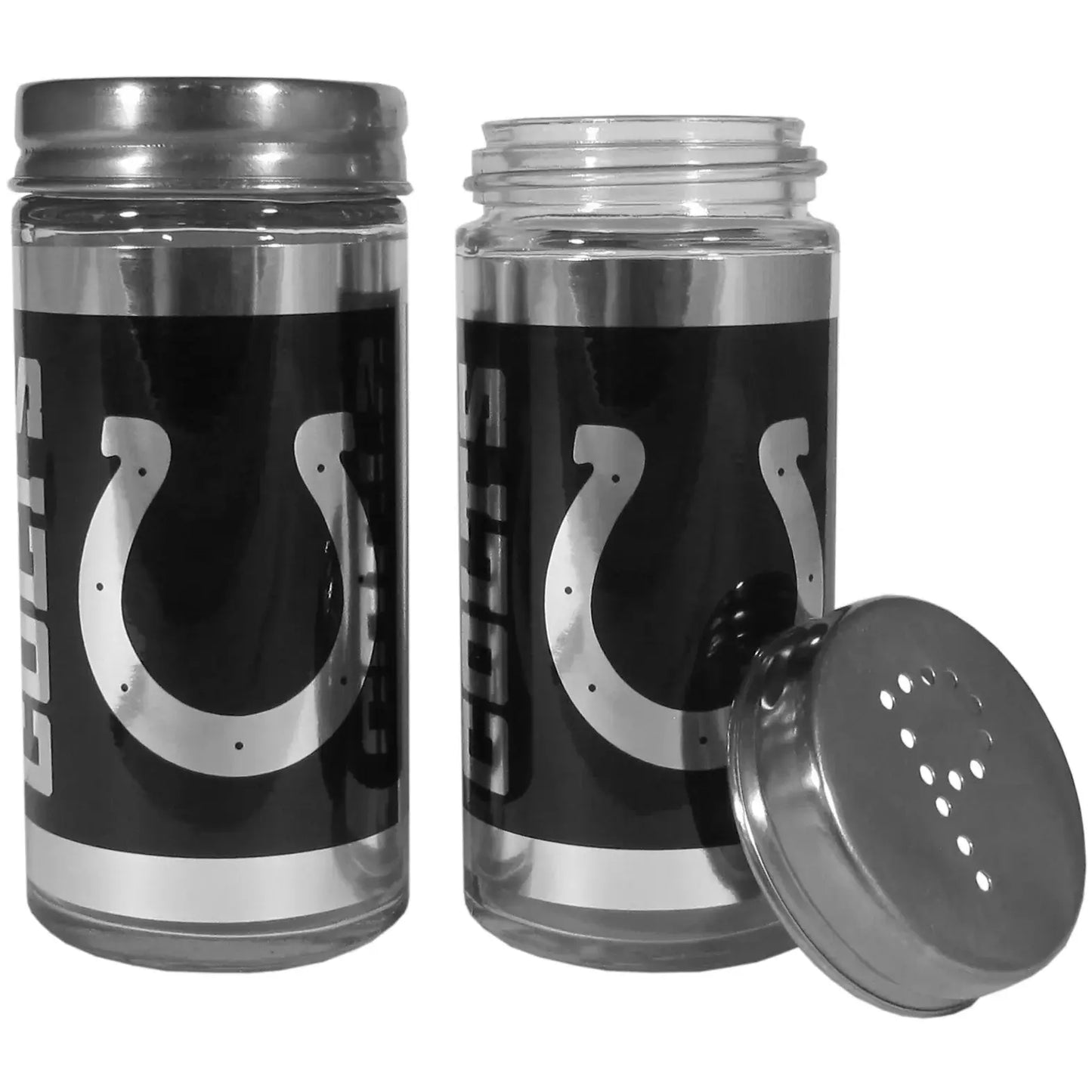 Indianapolis Colts Black Salt & Pepper Shaker - Siskiyou Buckle - Flyclothing LLC