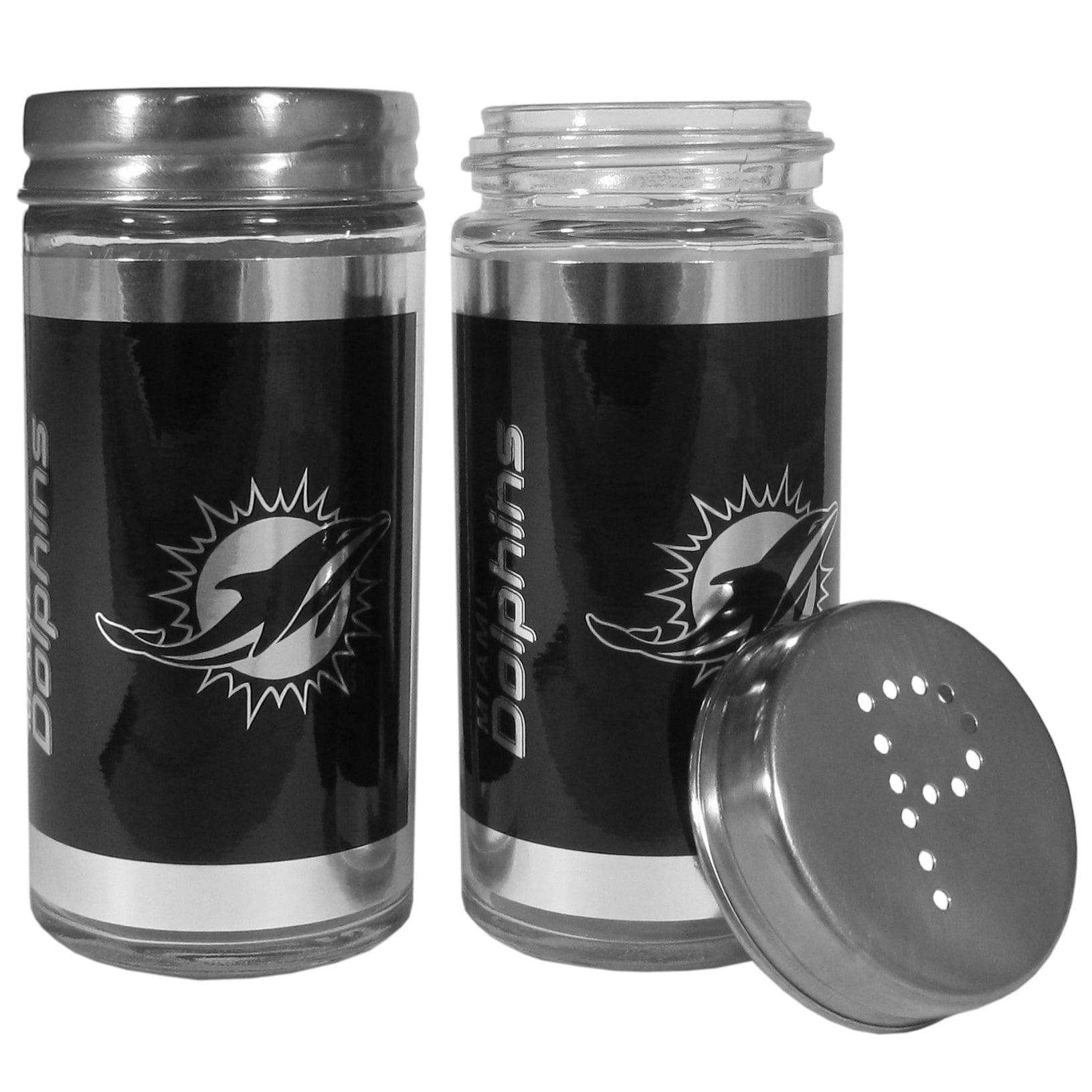 Miami Dolphins Black Salt & Pepper Shaker - Siskiyou Buckle - Flyclothing LLC