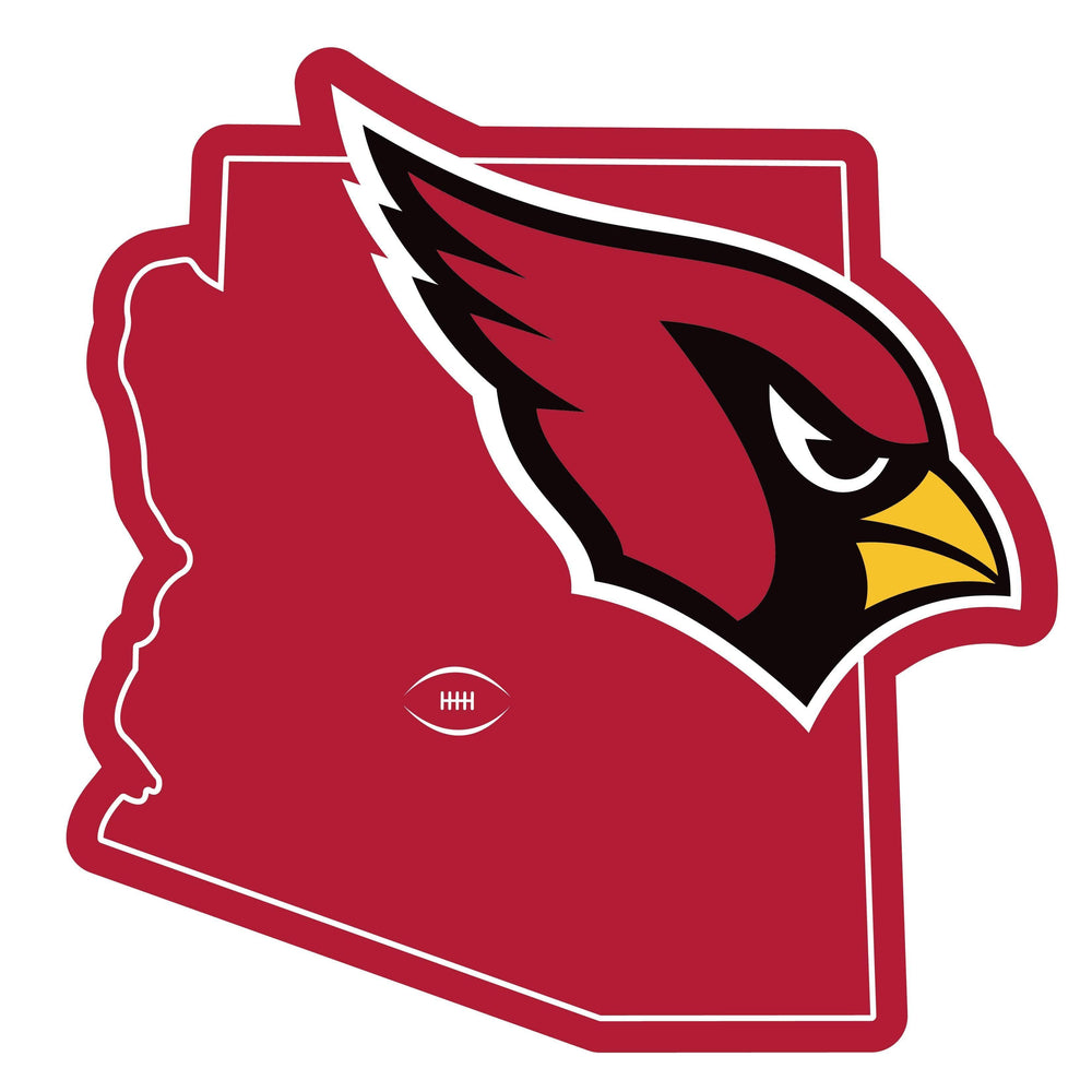 Arizona Cardinals Home State 11 Inch Magnet - Siskiyou Buckle