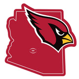 Arizona Cardinals Home State 11 Inch Magnet - Siskiyou Buckle