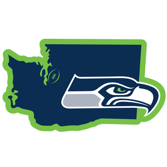 Seattle Seahawks Home State 11 Inch Magnet - Flyclothing LLC