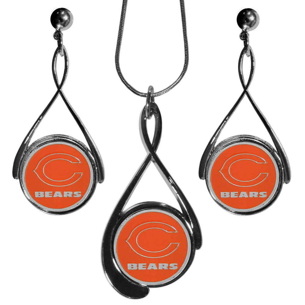 Chicago Bears Tear Drop Jewelry Set - Siskiyou Buckle