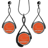 Chicago Bears Tear Drop Jewelry Set - Siskiyou Buckle