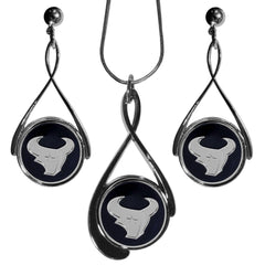 Houston Texans Tear Drop Jewelry Set - Siskiyou Buckle