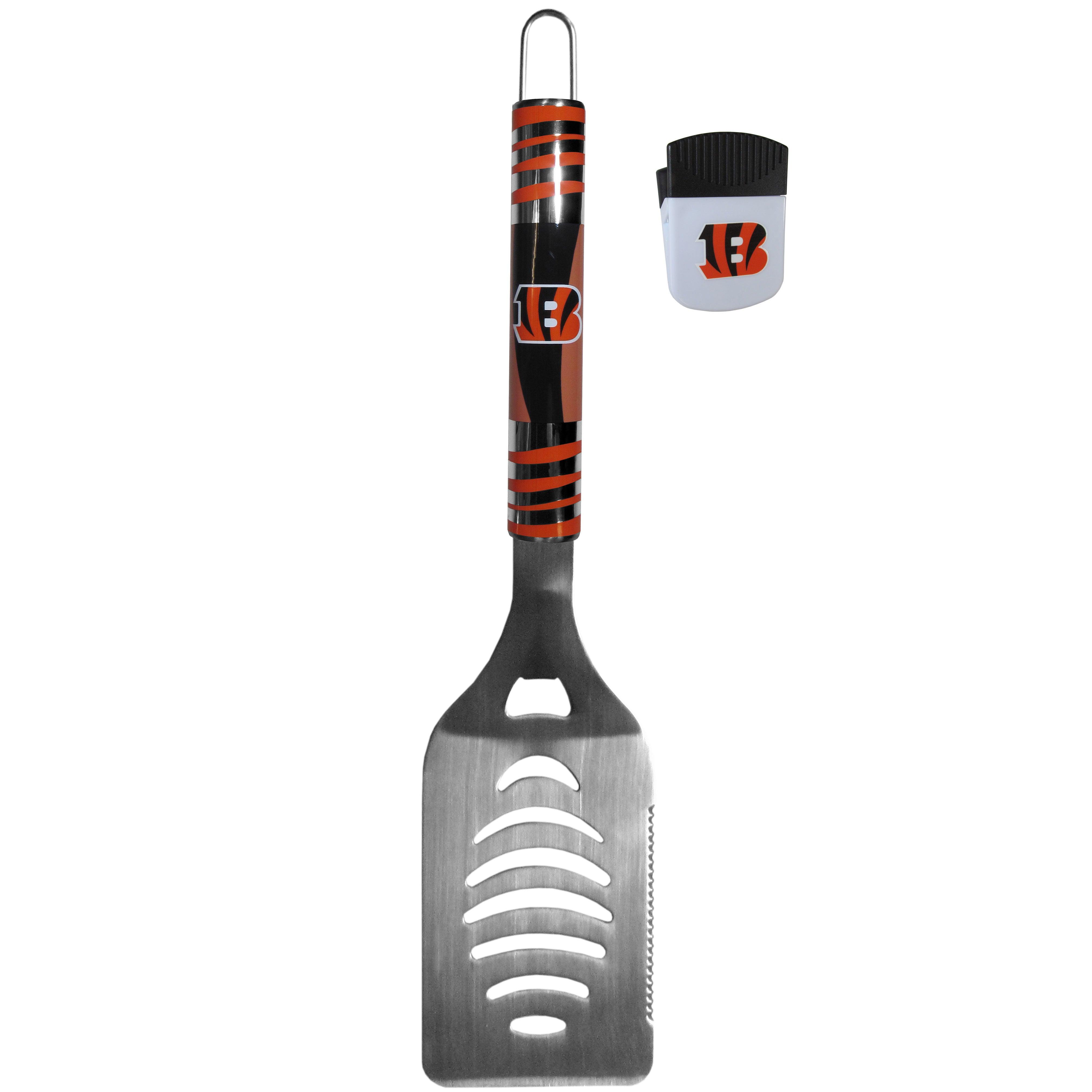 Cincinnati Bengals Tailgate Spatula and Chip Clip - Flyclothing LLC
