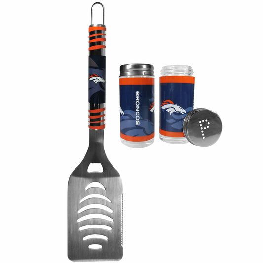Denver Broncos Tailgater Spatula and Salt and Pepper Shakers - Siskiyou Buckle