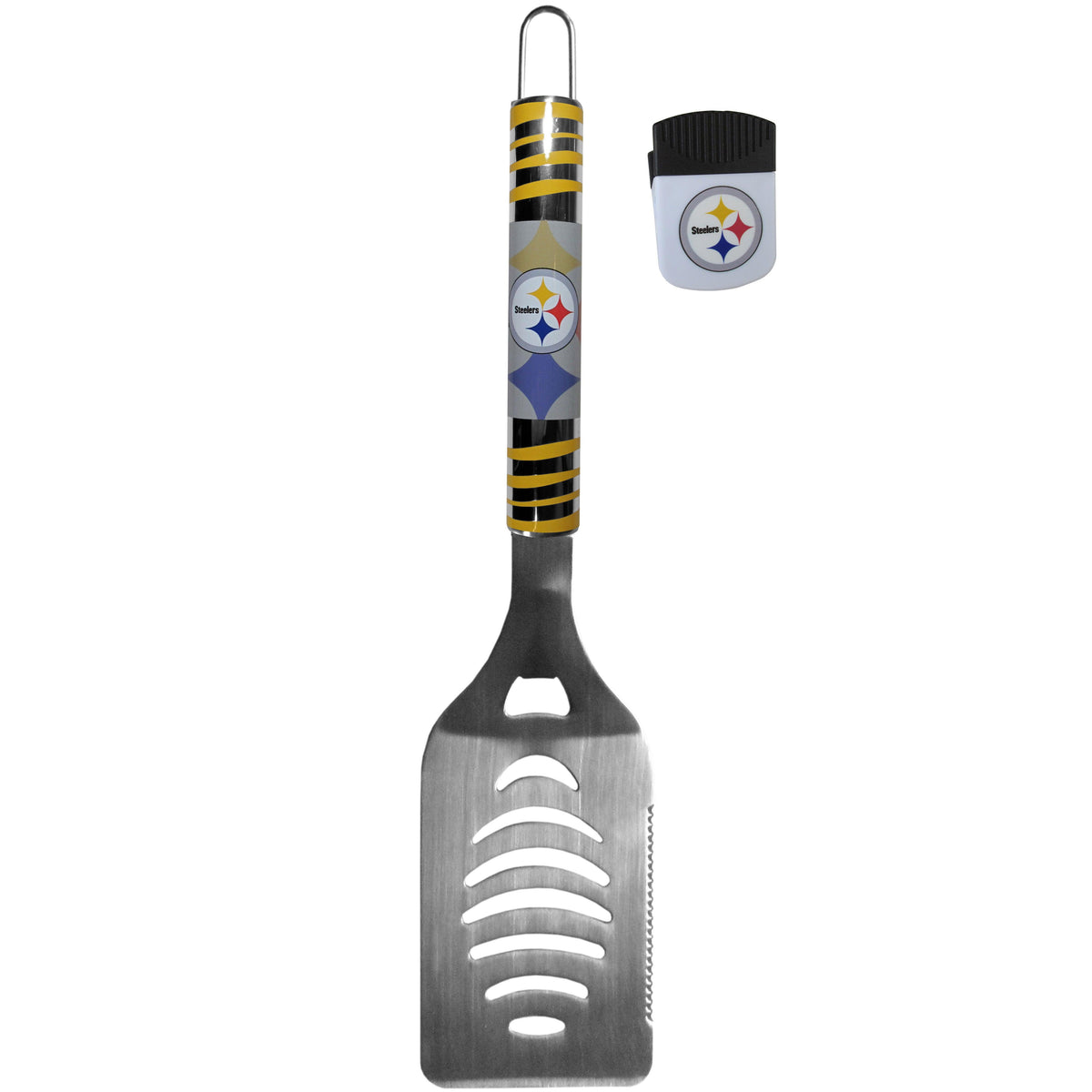 Pittsburgh Steelers Tailgate Spatula and Chip Clip - Flyclothing LLC