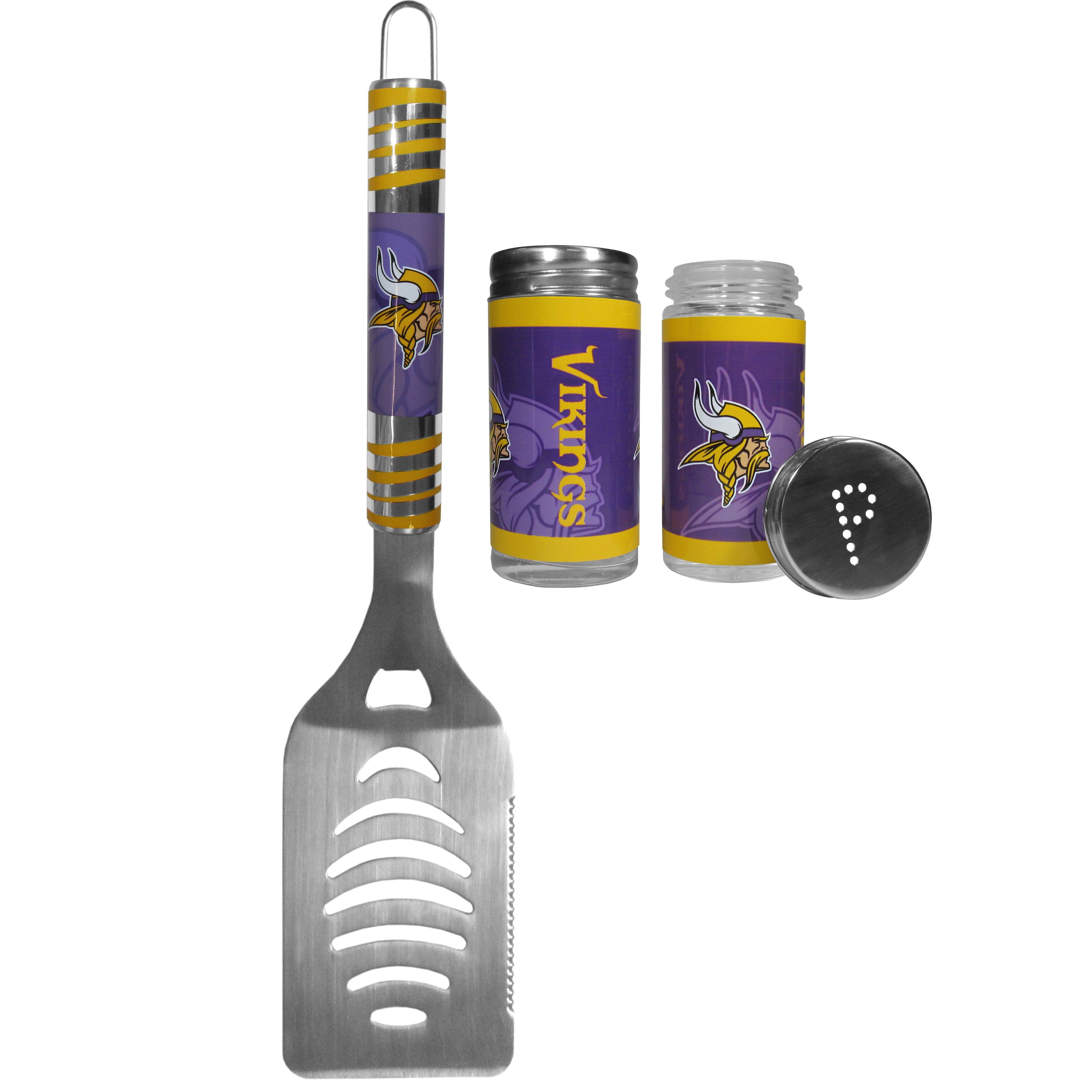 Minnesota Vikings Tailgater Spatula and Salt and Pepper Shakers - Flyclothing LLC