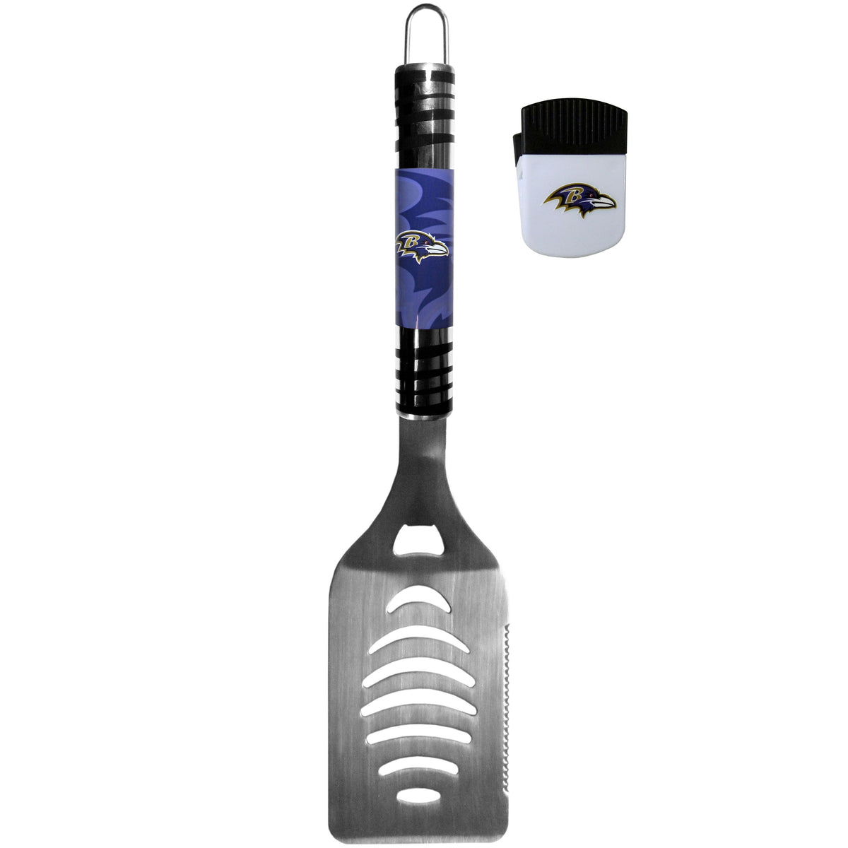 Baltimore Ravens Tailgate Spatula and Chip Clip - Flyclothing LLC
