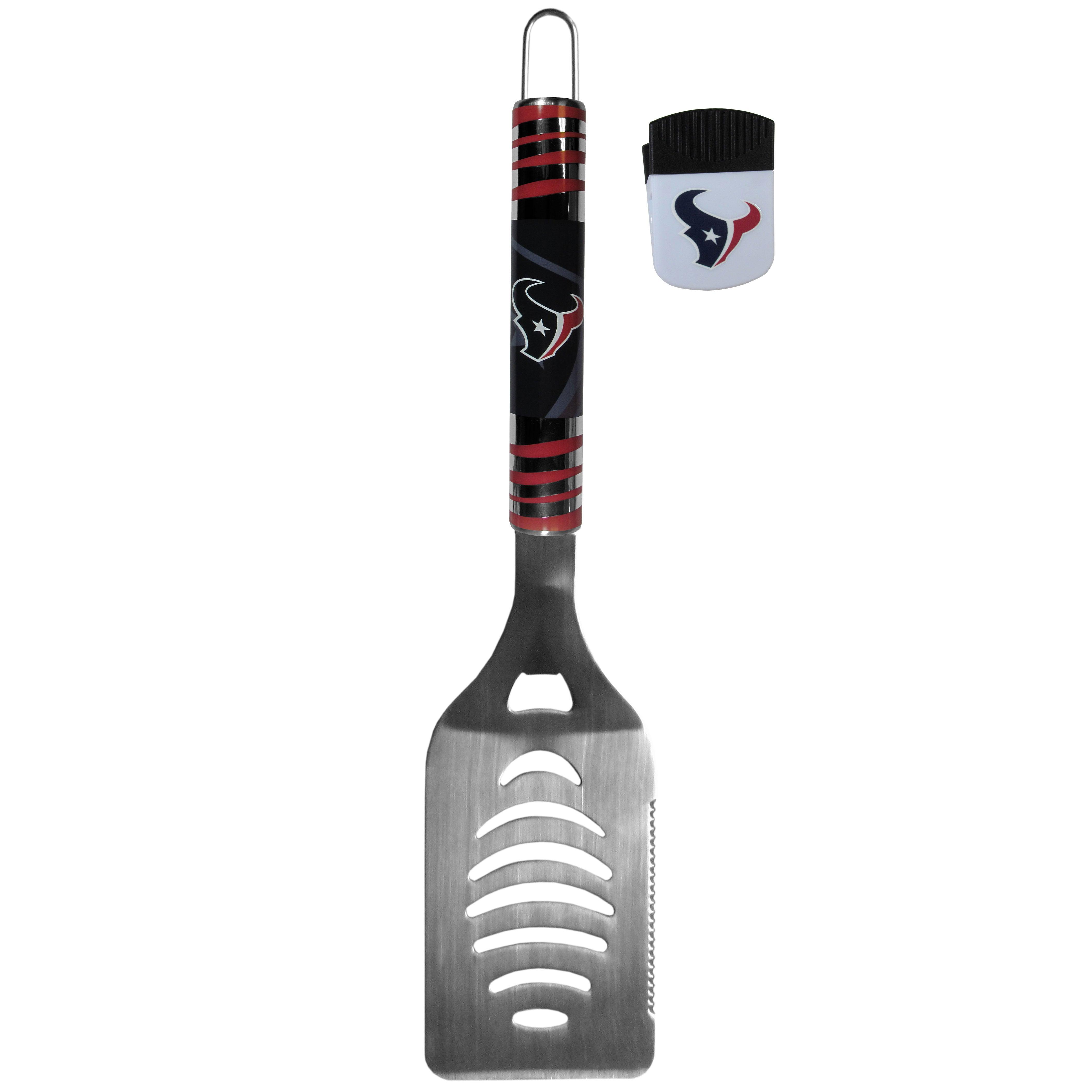 Houston Texans Tailgate Spatula and Chip Clip - Flyclothing LLC