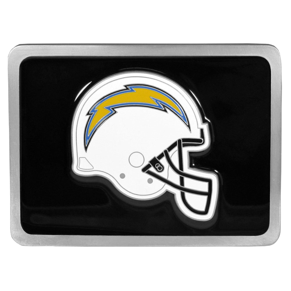 Los Angeles Chargers Hitch Cover Class II and Class III Metal Plugs - Siskiyou Buckle