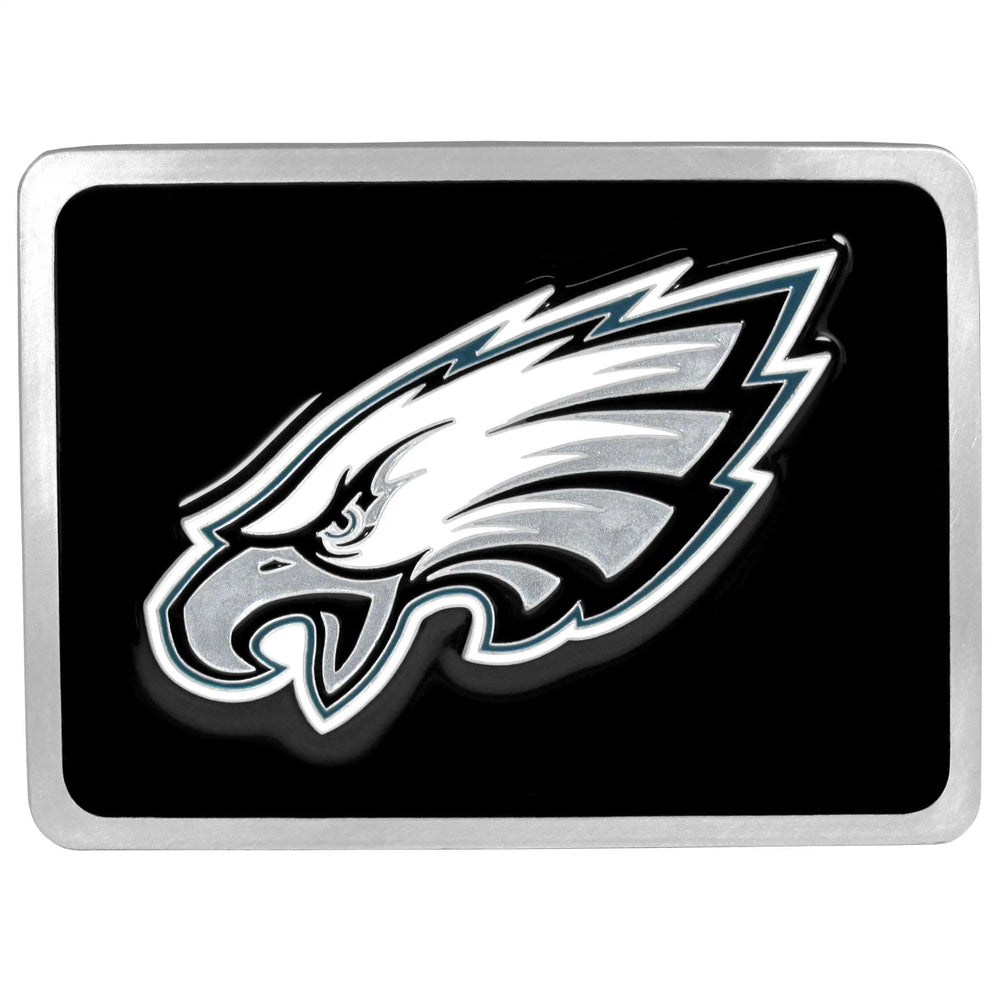 Philadelphia Eagles Hitch Cover Class II and Class III Metal Plugs - Siskiyou Buckle