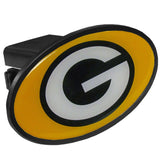 Green Bay Packers Plastic Hitch Cover, Class III - Siskiyou Buckle