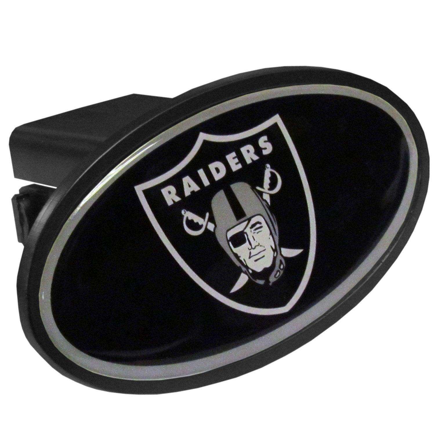 Las Vegas Raiders Plastic Hitch Cover, Class III - Siskiyou Buckle - Flyclothing LLC
