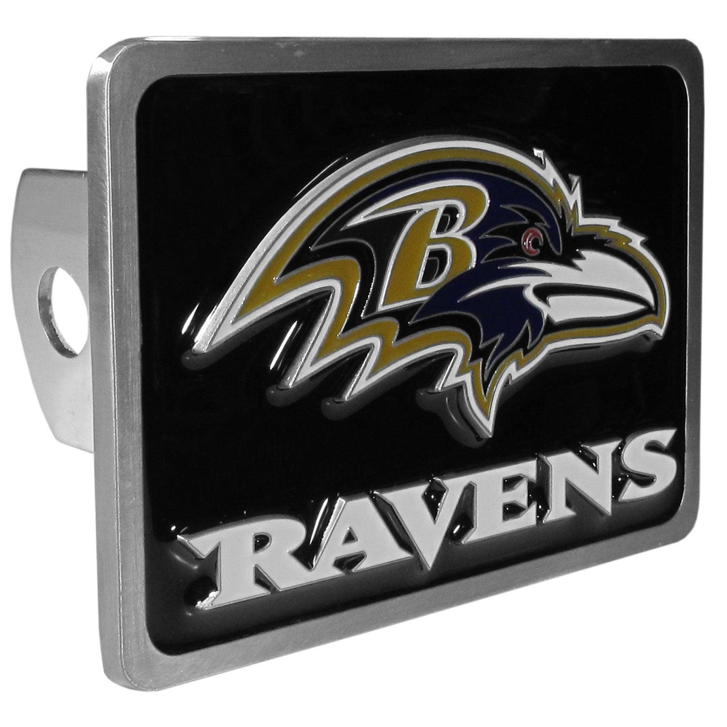 Baltimore Ravens Hitch Cover Class II and Class III Metal Plugs - Flyclothing LLC
