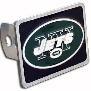 New York Jets Hitch Cover Class II and Class III Metal Plugs - Siskiyou Buckle