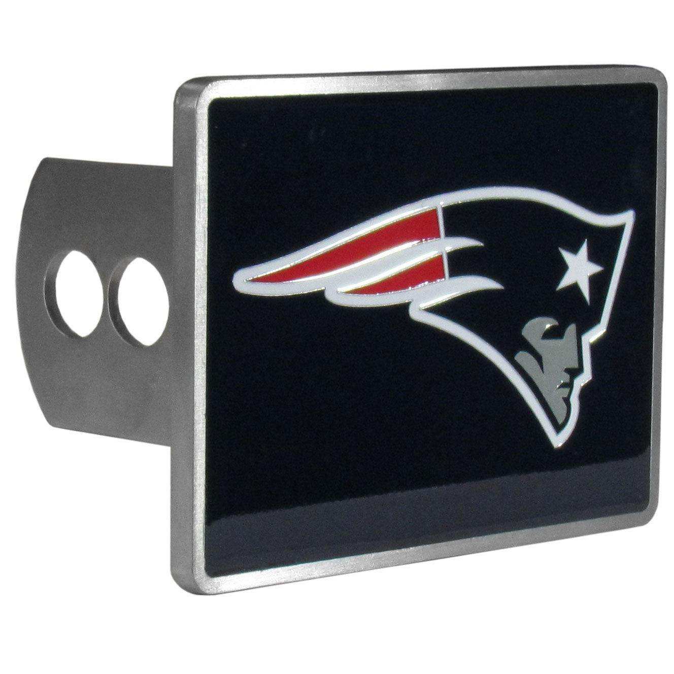 New England Patriots Hitch Cover Class II and Class III Metal Plugs - Siskiyou Buckle - Flyclothing LLC