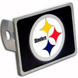 Pittsburgh Steelers Hitch Cover Class II and Class III Metal Plugs - Siskiyou Buckle