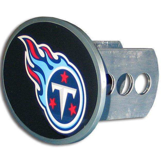 Tennessee Titans Oval Metal Hitch Cover Class II and III - Siskiyou Buckle - Flyclothing LLC