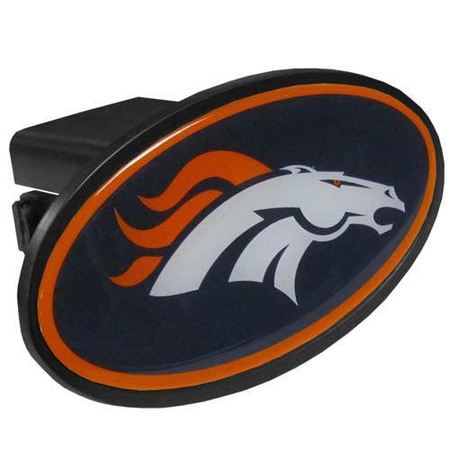 Denver Broncos Plastic Hitch Cover Class III - Siskiyou Buckle