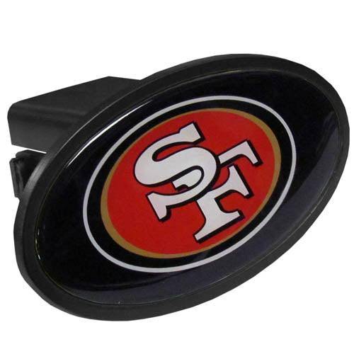 San Francisco 49ers Plastic Hitch Cover Class III - Siskiyou Buckle