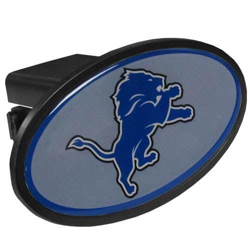 Detroit Lions Plastic Hitch Cover Class III - Siskiyou Buckle