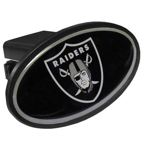 Las Vegas Raiders Plastic Hitch Cover Class III - Siskiyou Buckle