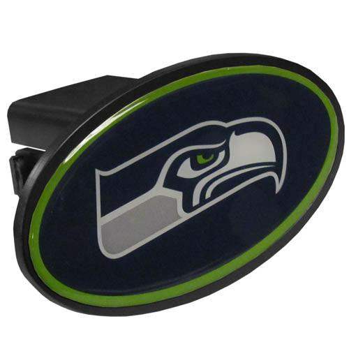 Seattle Seahawks Plastic Hitch Cover Class III - Siskiyou Buckle - Flyclothing LLC