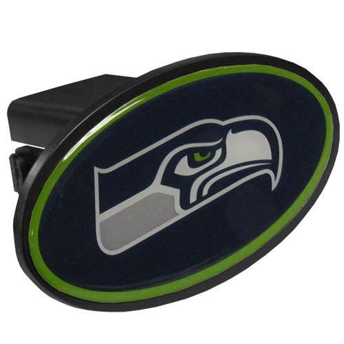 Seattle Seahawks Plastic Hitch Cover Class III - Siskiyou Buckle