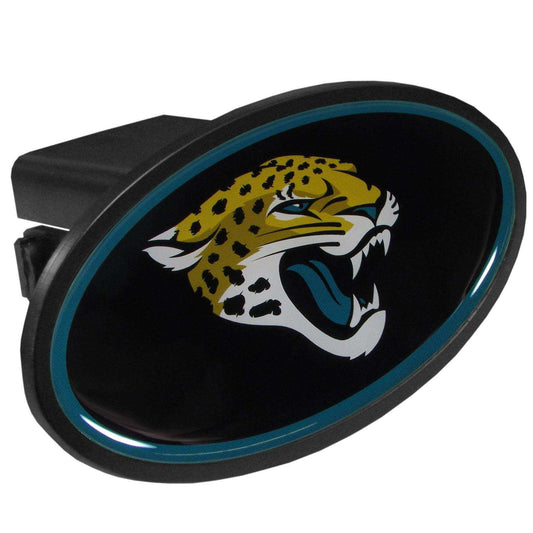 Jacksonville Jaguars Plastic Hitch Cover Class III - Siskiyou Buckle - Flyclothing LLC