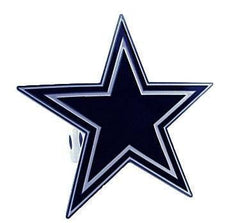Dallas Cowboys Large Hitch Cover Class II and Class III Metal Plugs - Siskiyou Buckle
