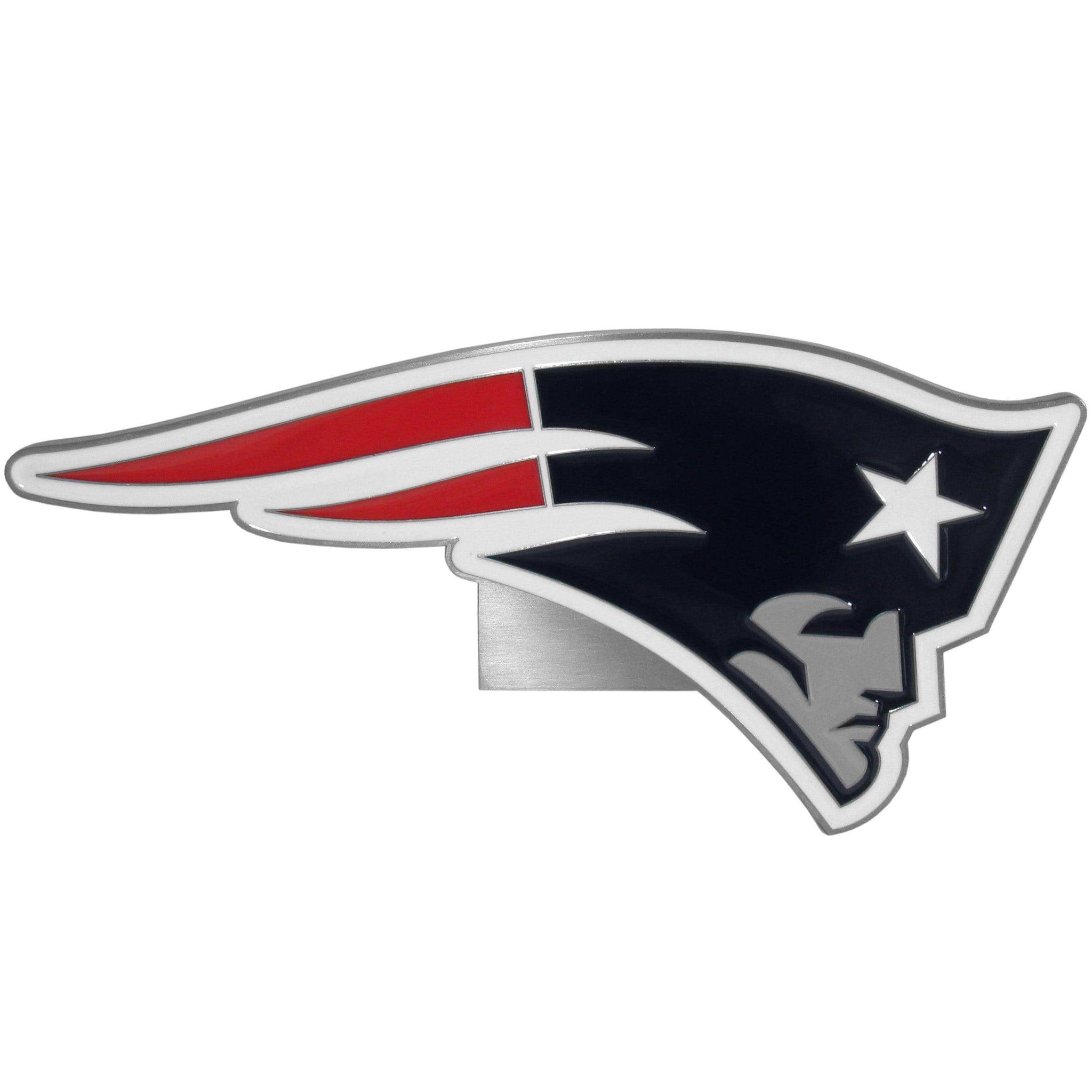 New England Patriots Large Hitch Cover Class II and Class III Metal Plugs - Siskiyou Buckle - Flyclothing LLC