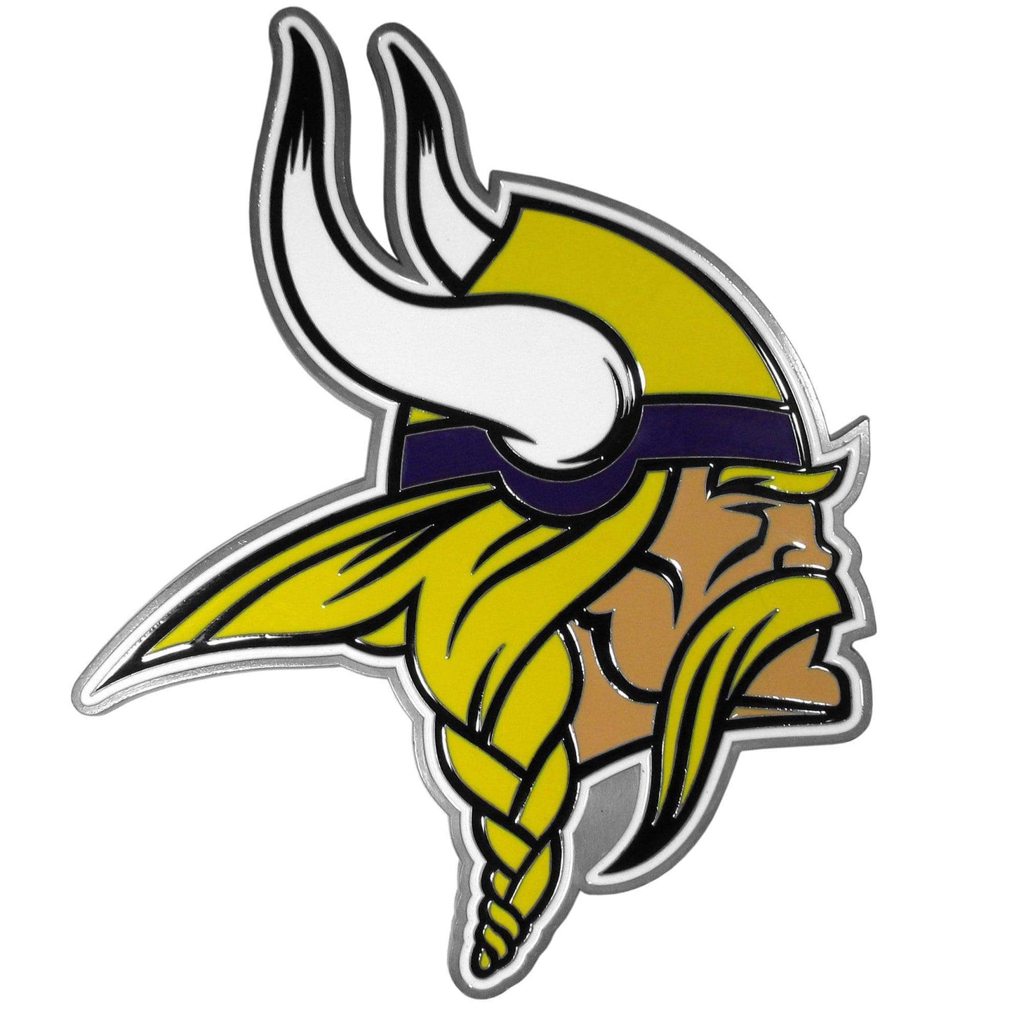 Minnesota Vikings Large Hitch Cover Class II and Class III Metal Plugs - Siskiyou Buckle - Flyclothing LLC
