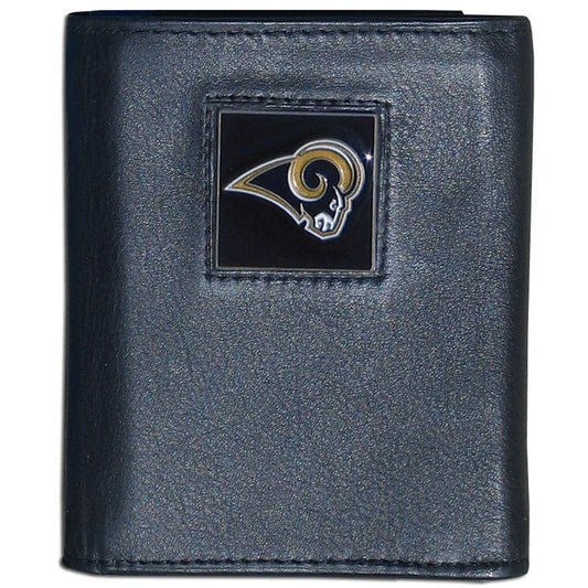 Los Angeles Rams Leather Tri-fold Wallet - Flyclothing LLC