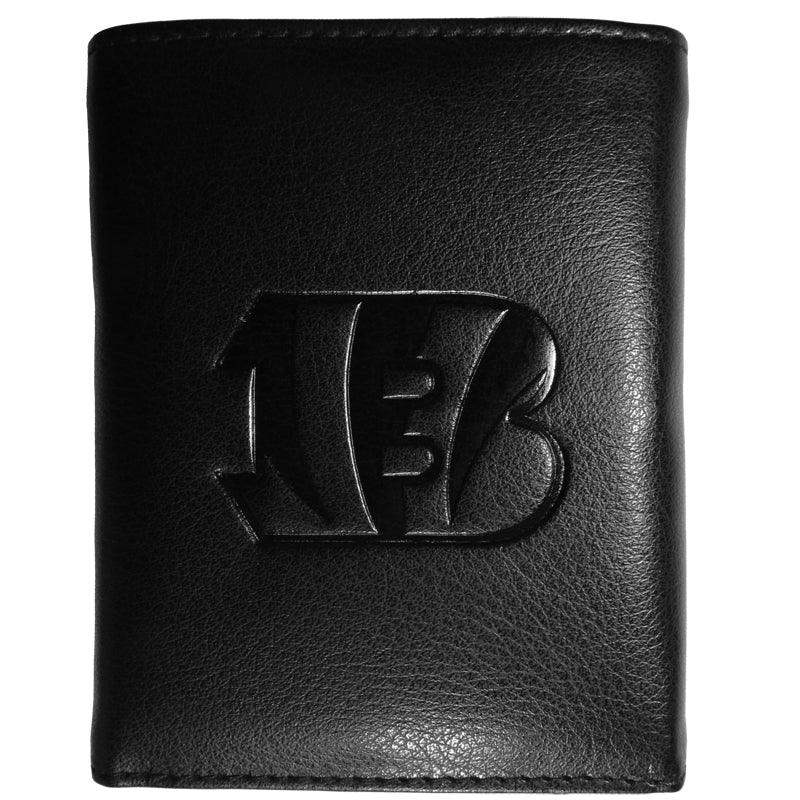 Cincinnati Bengals Embossed Tri-fold Wallet - Siskiyou Buckle - Flyclothing LLC