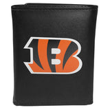 Cincinnati Bengals Tri-fold Wallet Large Logo - Siskiyou Buckle