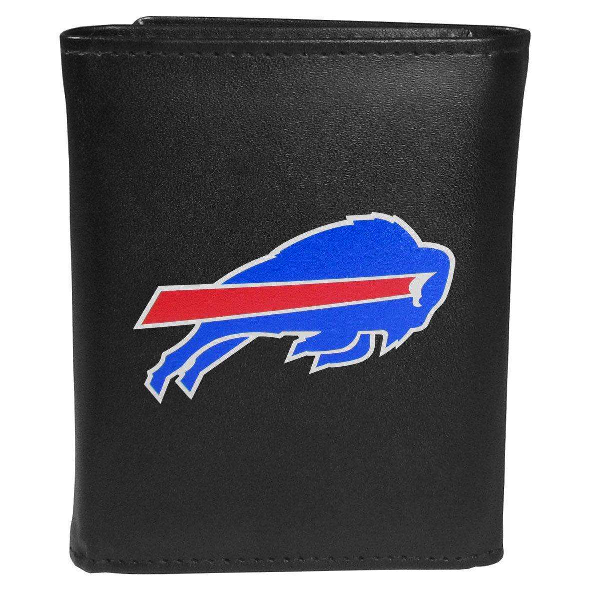 Buffalo Bills Tri-fold Wallet Large Logo - Siskiyou Buckle - Flyclothing LLC
