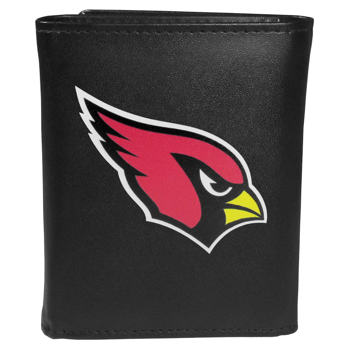 Arizona Cardinals Tri-fold Wallet Large Logo - Flyclothing LLC