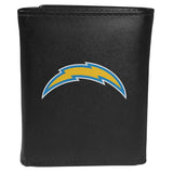Los Angeles Chargers Tri-fold Wallet Large Logo - Siskiyou Buckle