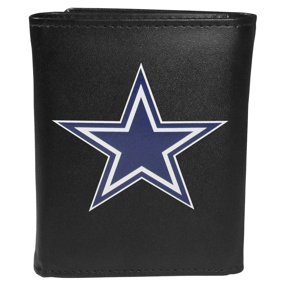 Dallas Cowboys Tri-fold Wallet Large Logo - Siskiyou Buckle