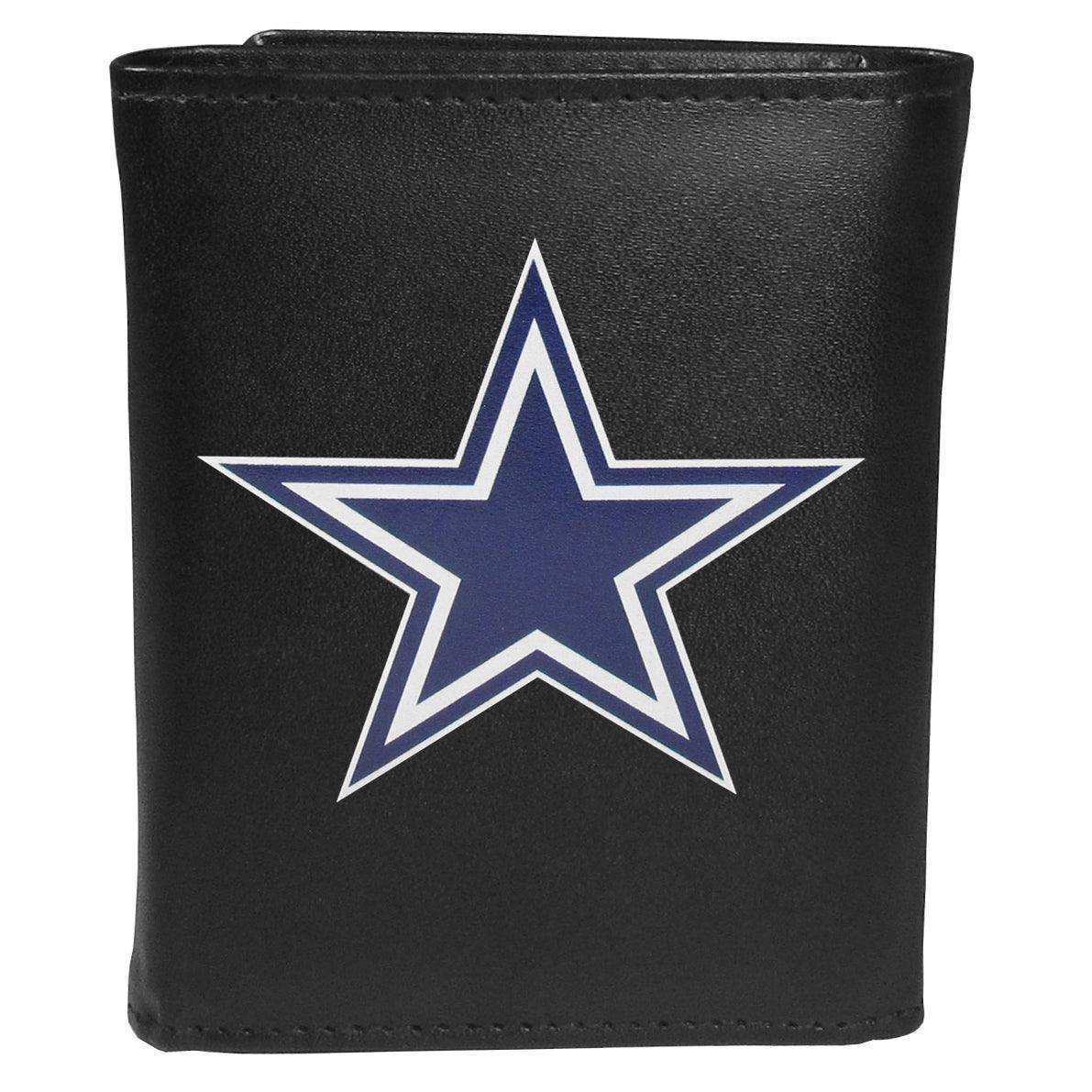 Dallas Cowboys Tri-fold Wallet Large Logo - Siskiyou Buckle - Flyclothing LLC