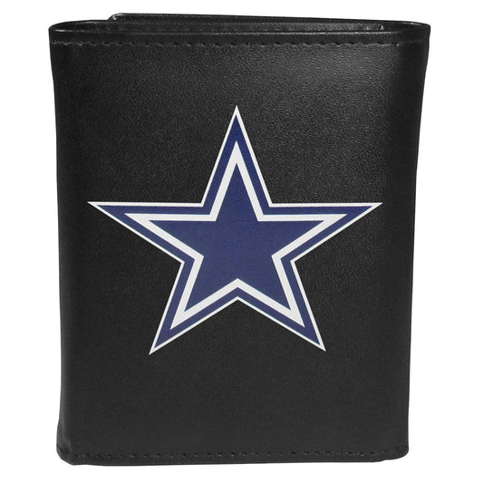 Dallas Cowboys Tri-fold Wallet Large Logo - Flyclothing LLC