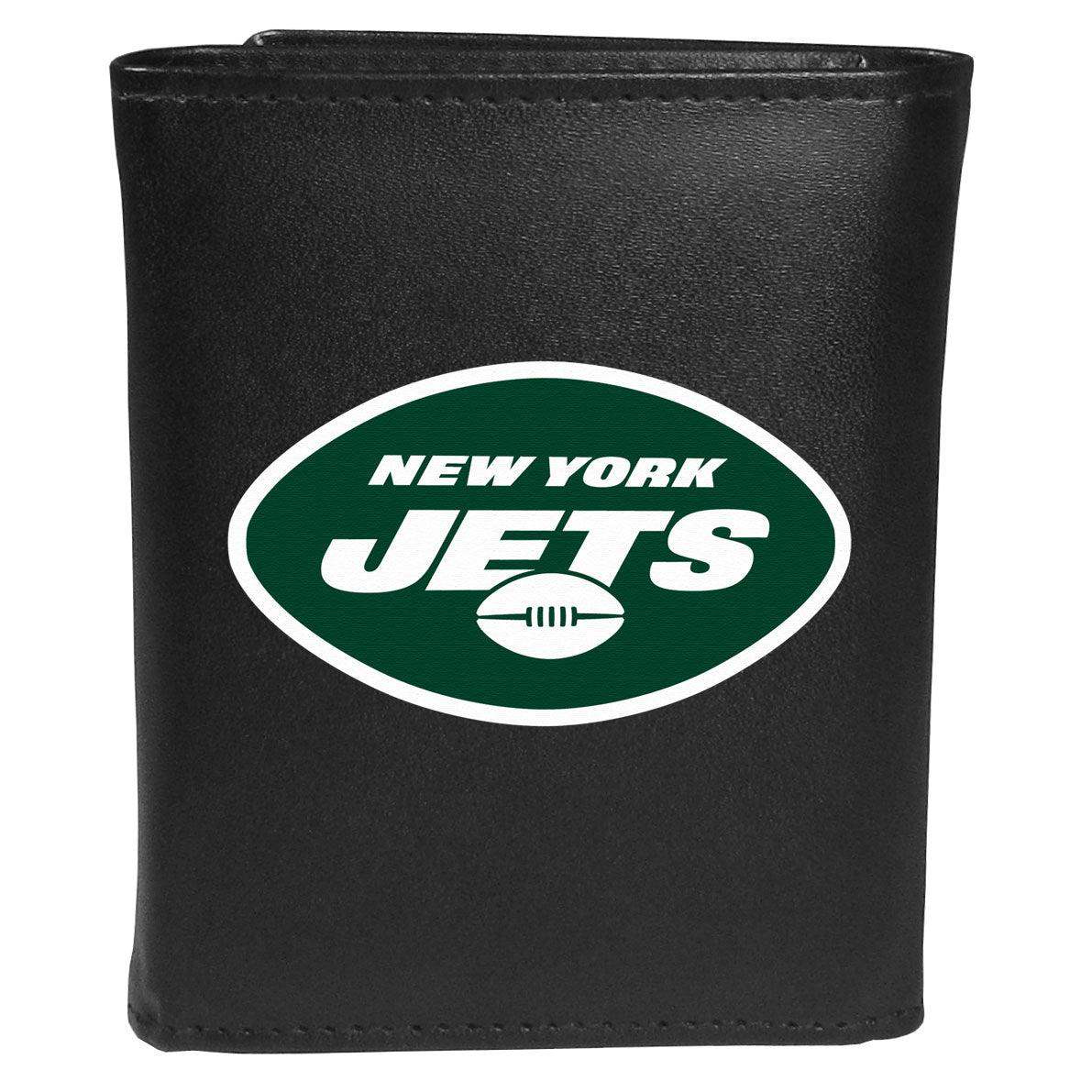 New York Jets Tri-fold Wallet Large Logo - Siskiyou Buckle - Flyclothing LLC